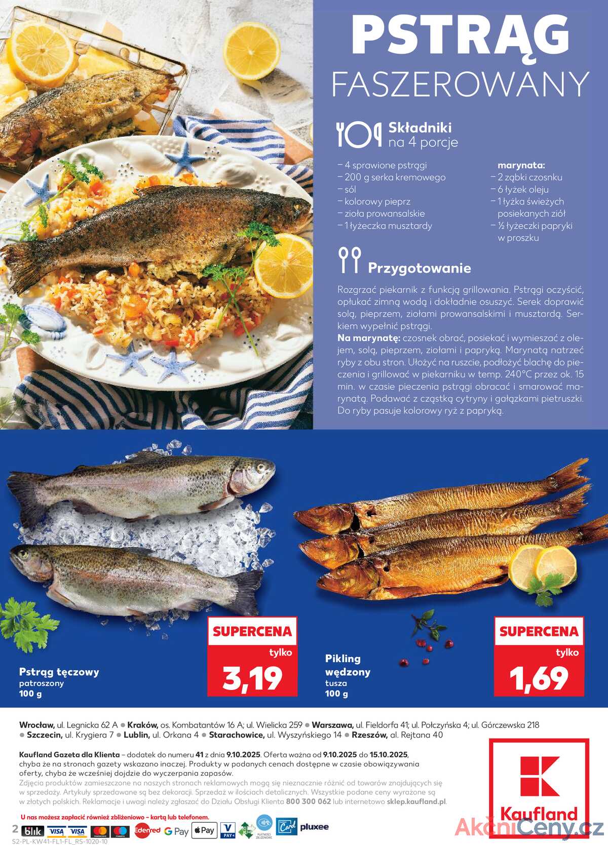Leták Kaufland Polsko 9.10.-15.10.2025 strana 2