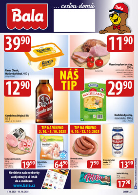 Bala Velký leták + do 13.10.