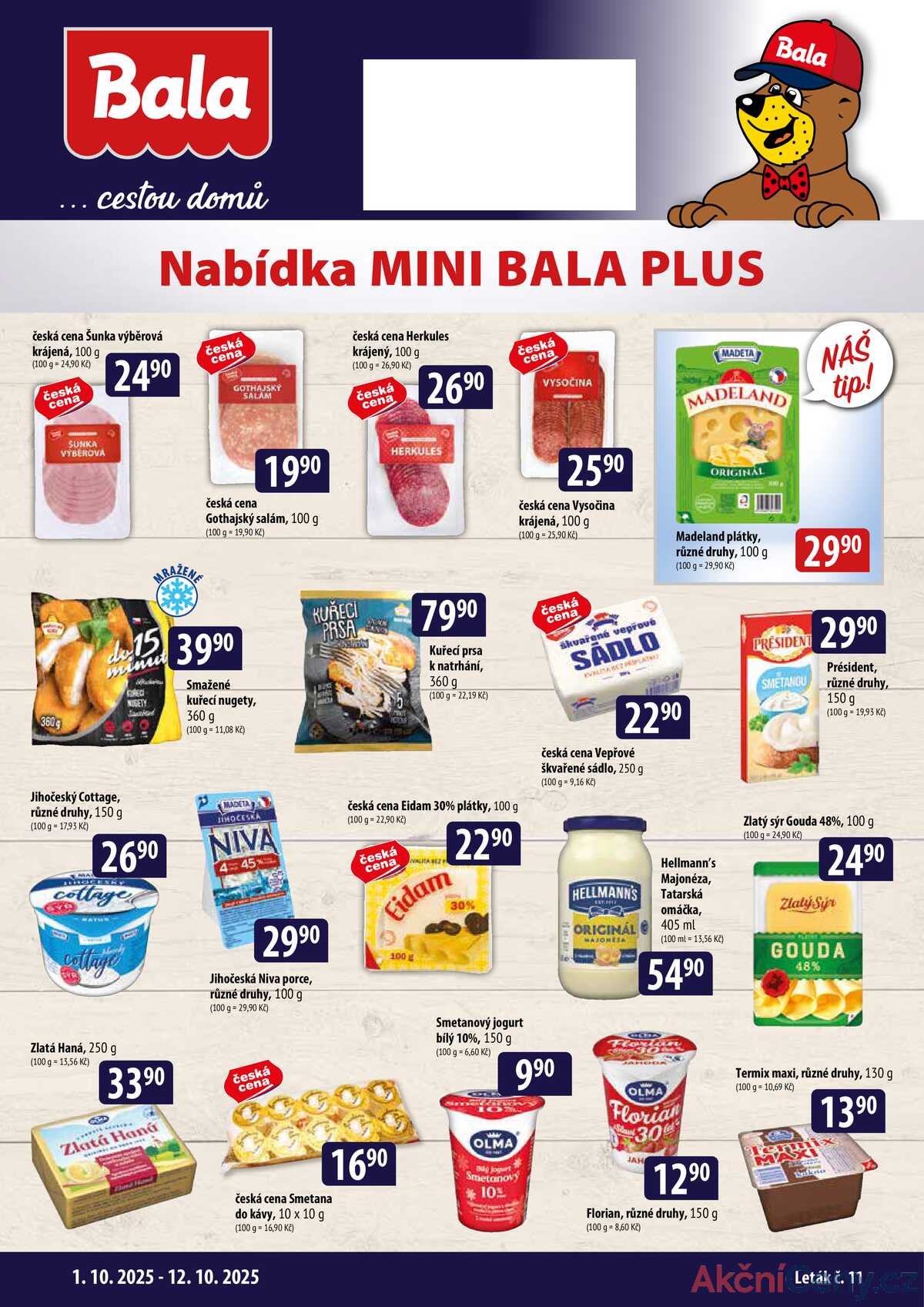 Bala Malý leták do 12.10. strana 1