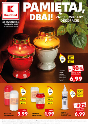 Leták Kaufland Polsko 9.10.-15.10.2025