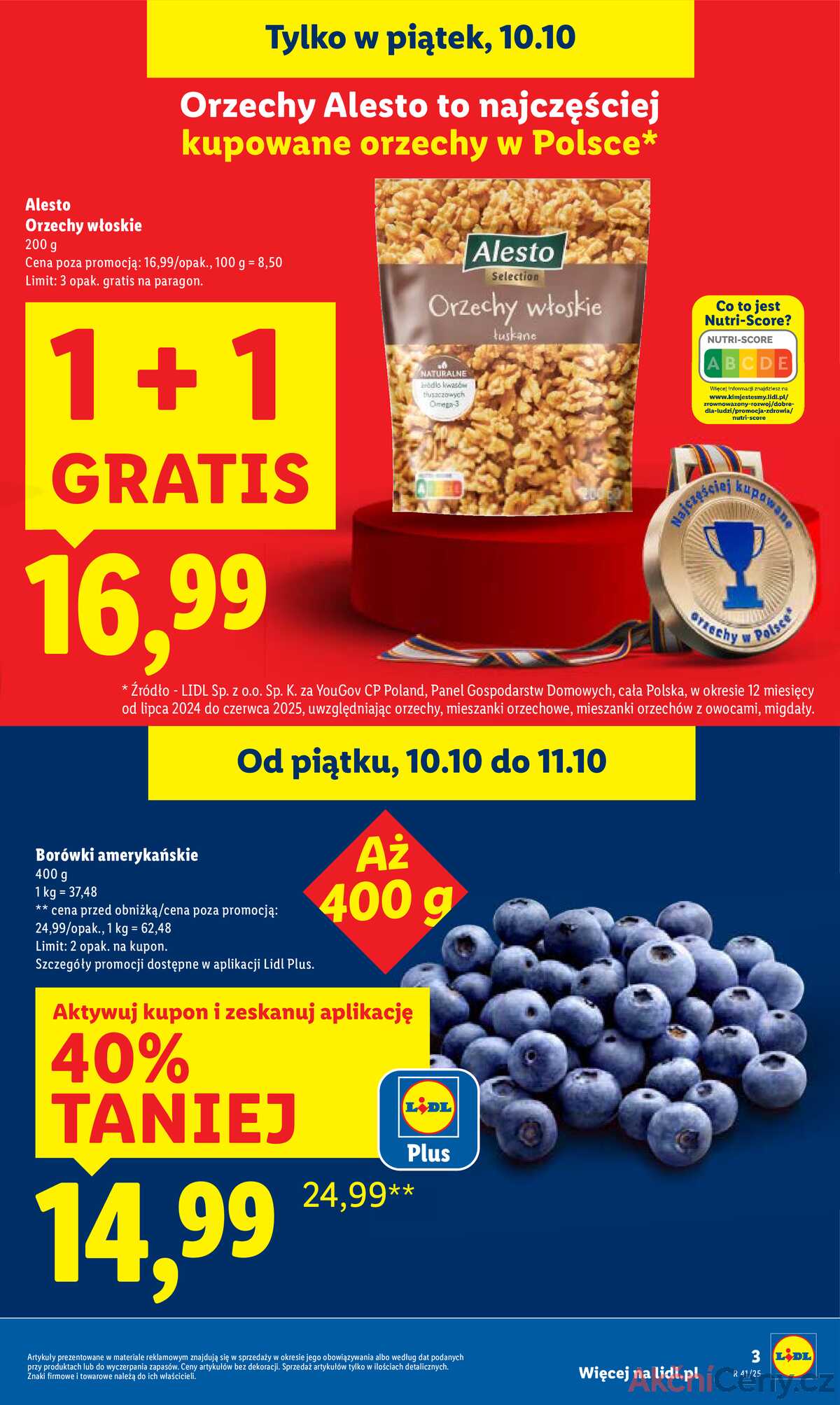Leták Lidl Polsko 9.10.-11.10.2025 strana 3