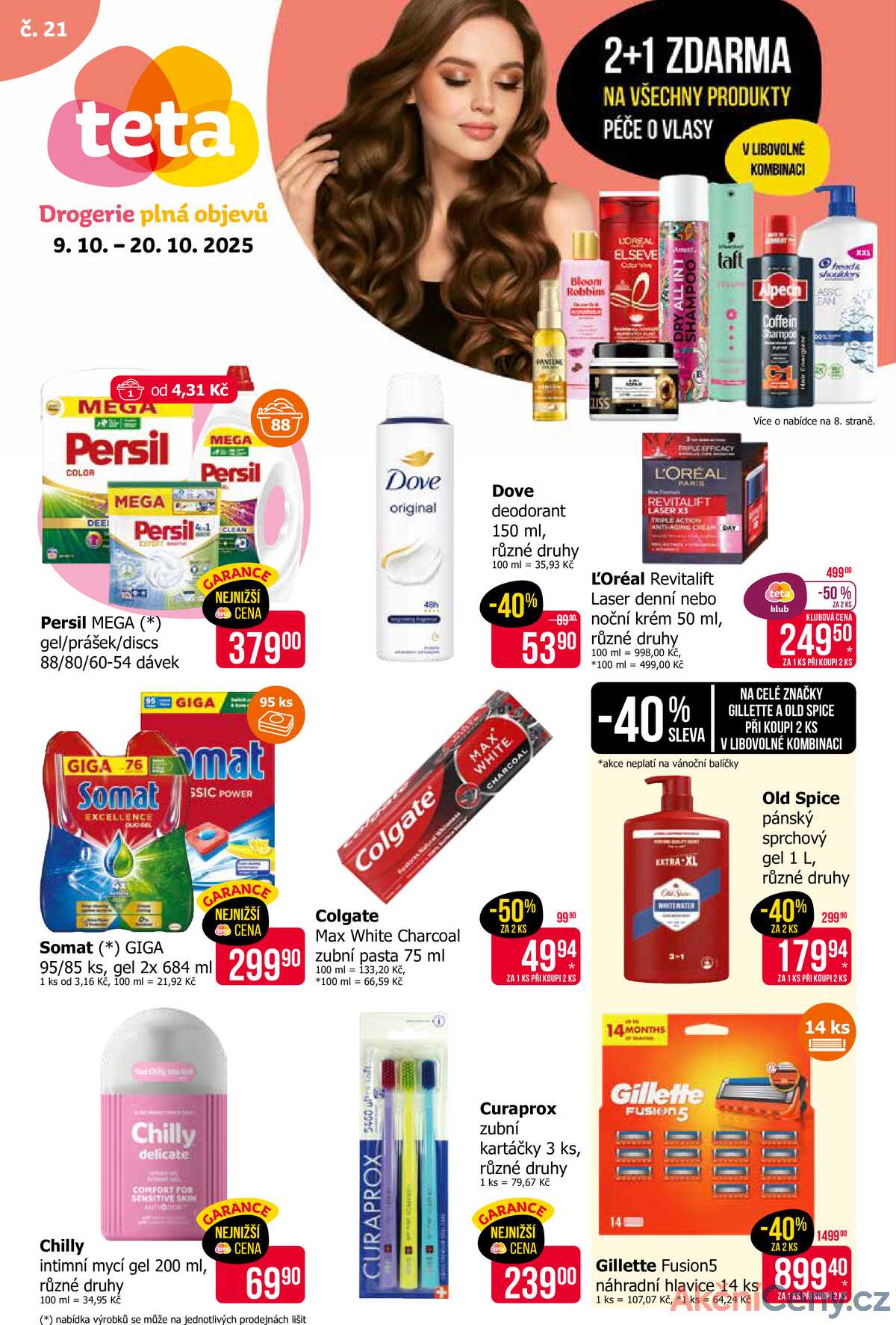 Teta drogerie  od 9.10. do 22.10.2025 strana 1