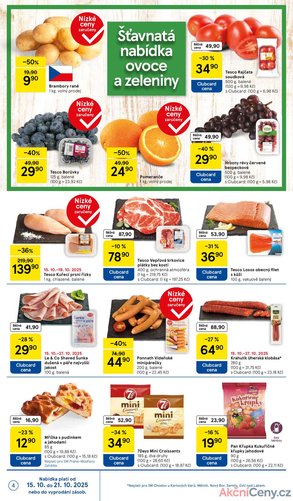 Tesco supermarkety od 15.10. do 21.10.2025 strana 4