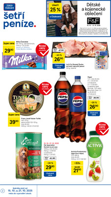 Tesco malé hypermarkety od 15.10. do 21.10.2025