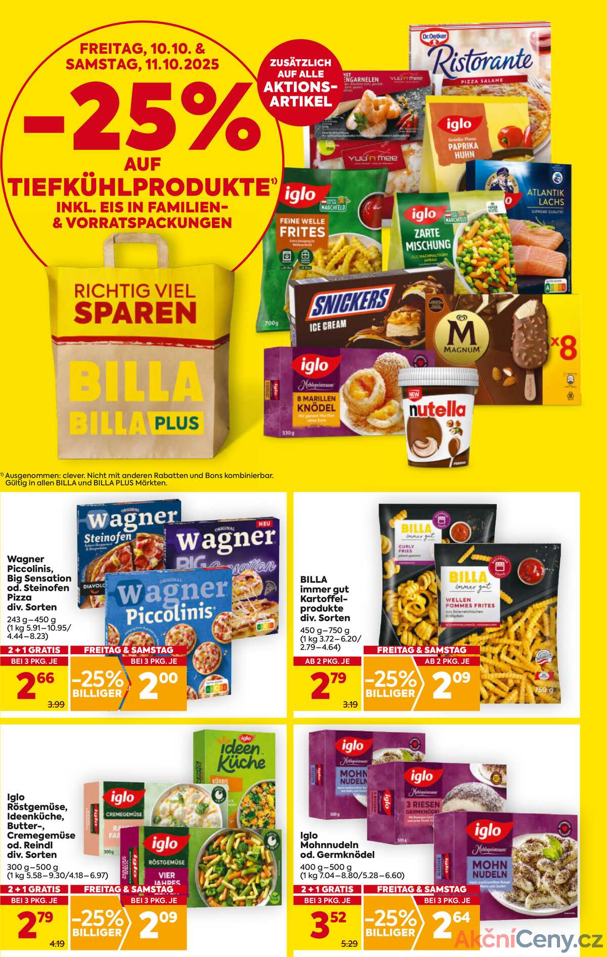 Leták BILLA Rakousko 9.10.-15.10.2025 - BILLA & BILLA PLUS strana 2