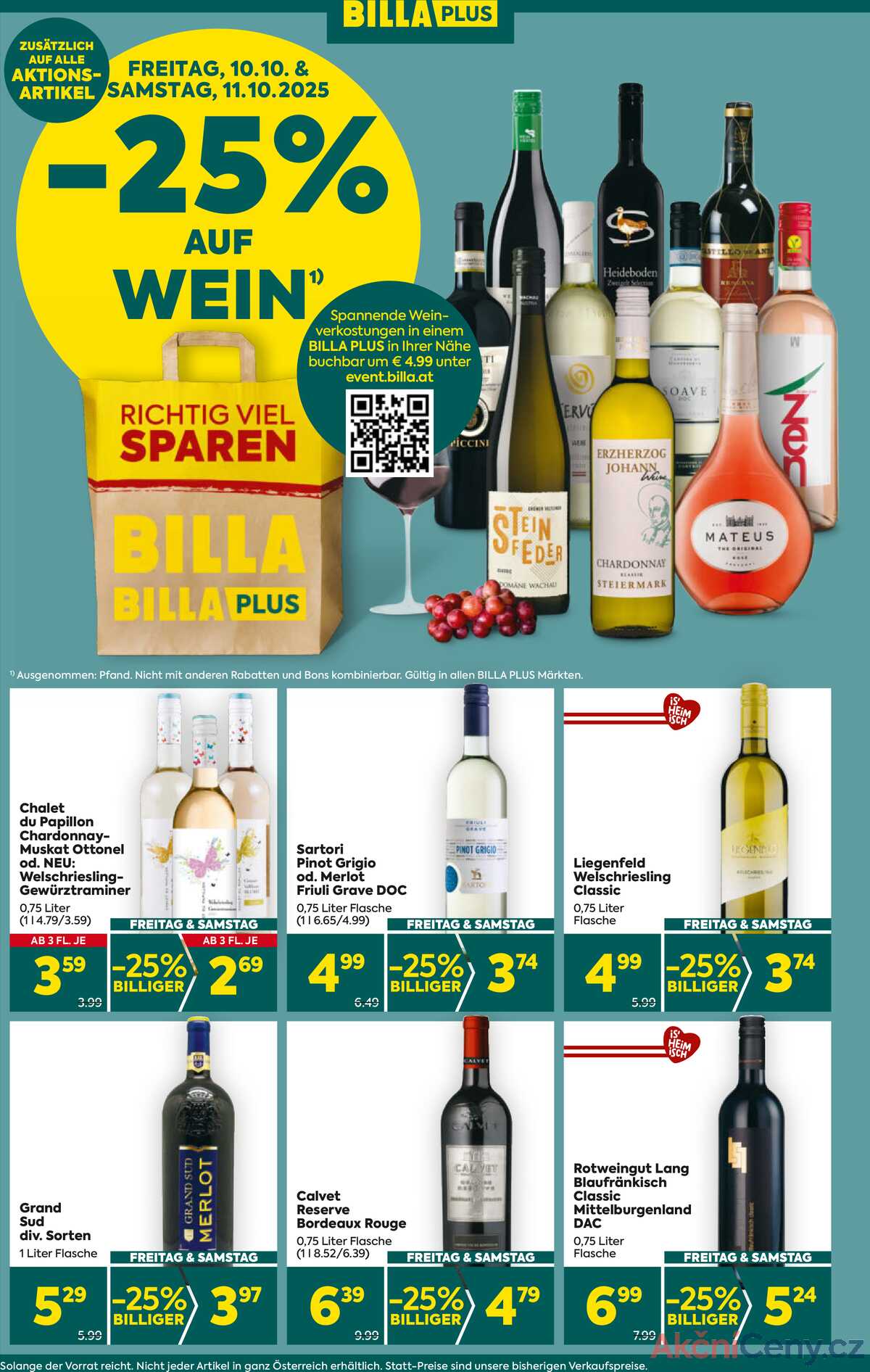 Leták BILLA Rakousko 9.10.-15.10.2025 - BILLA PLUS strana 2