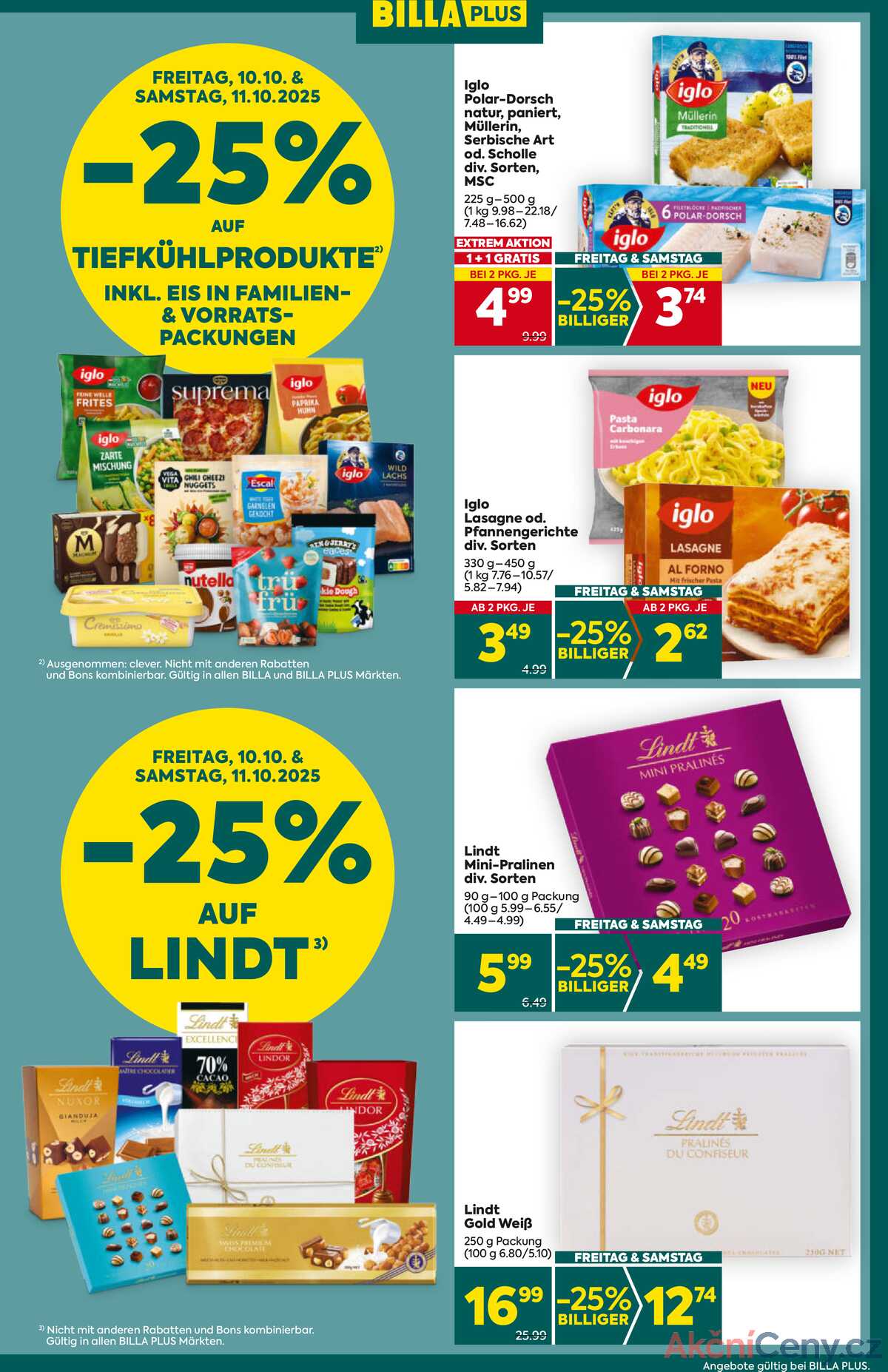 Leták BILLA Rakousko 9.10.-15.10.2025 - BILLA PLUS strana 3