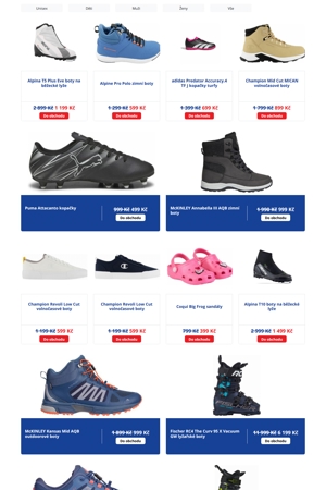 Intersport Boty - 10. 10. 2025