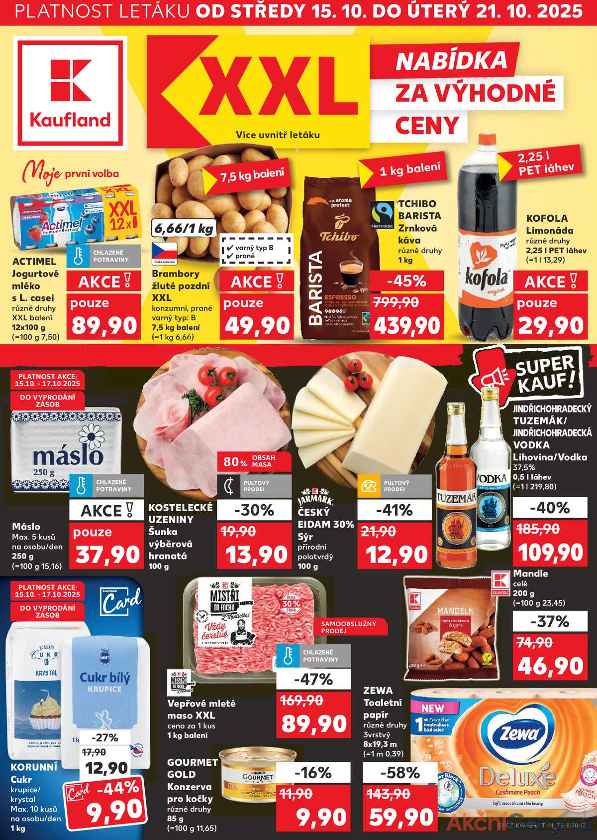 Kaufland 15.10. - 21.10. - Kaufland - Strakonice strana 1