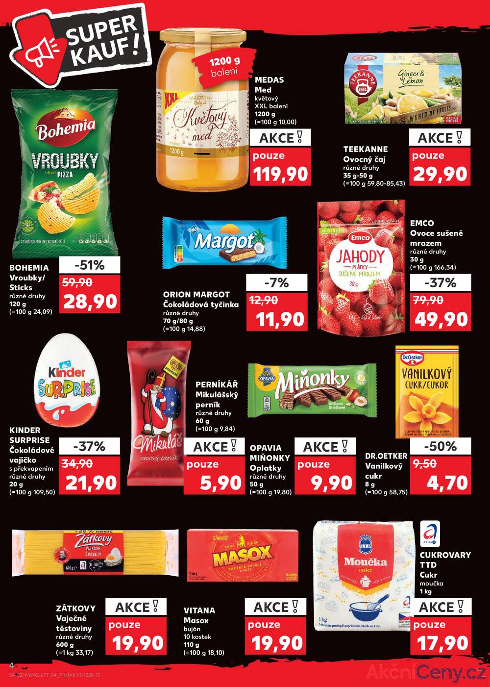 Leták Kaufland - Kaufland 15.10. - 21.10. - Kaufland - Teplice (Čs. Dobrovolců) - strana 4