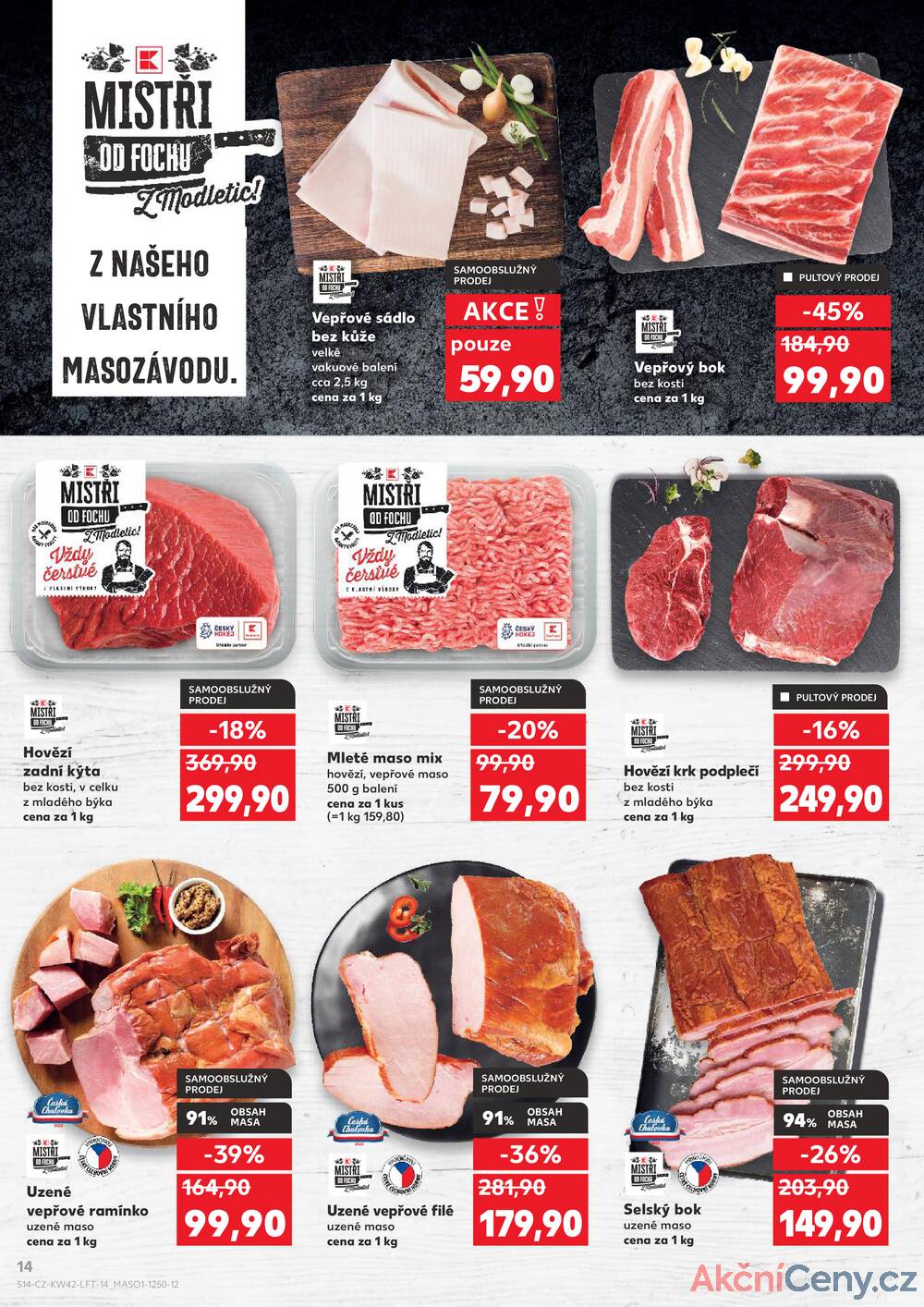 Leták Kaufland - Kaufland 15.10. - 21.10. - Kaufland - Hradec Králové - strana 14