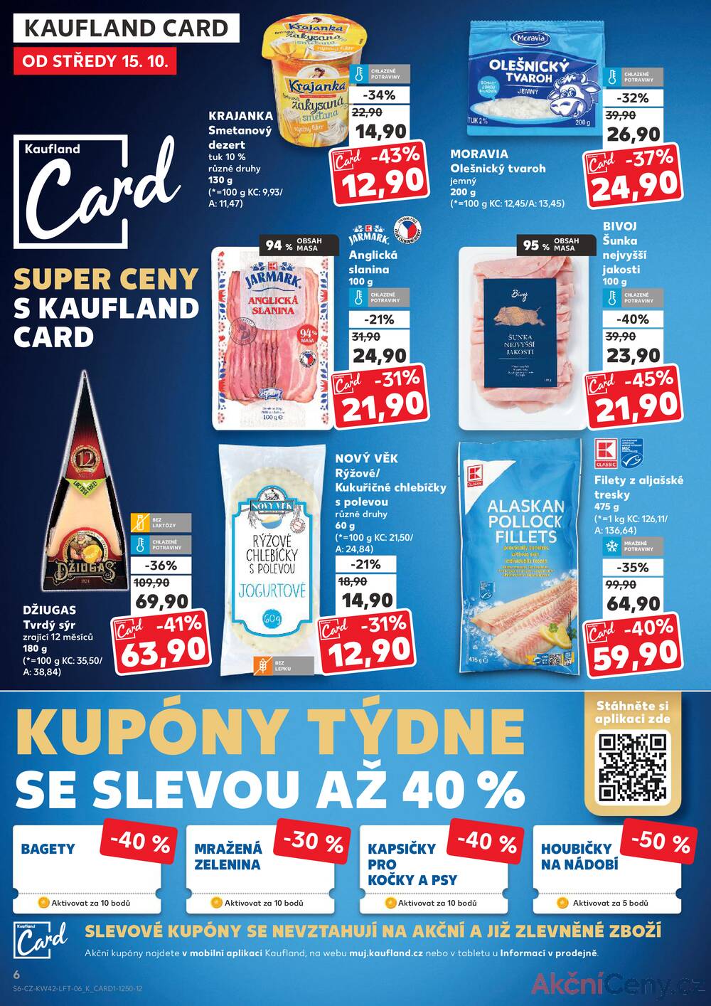Leták Kaufland - Kaufland 15.10. - 21.10. - Kaufland - Příbram - strana 6