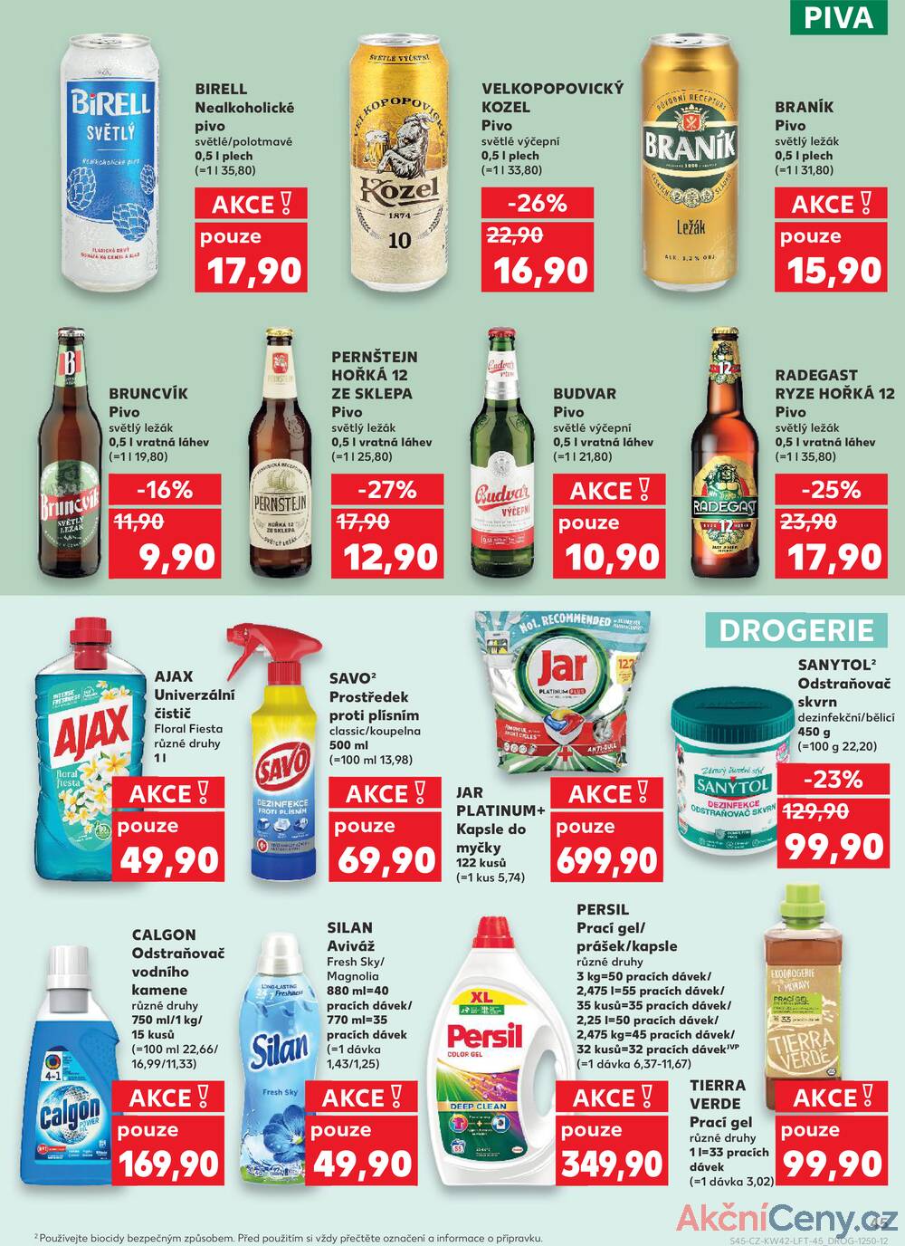 Leták Kaufland - Kaufland 15.10. - 21.10. - Kaufland - Příbram - strana 45