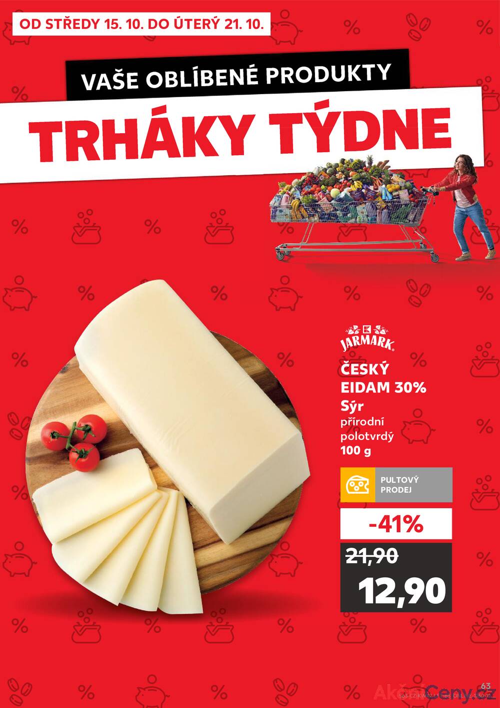 Leták Kaufland - Kaufland 15.10. - 21.10. - Kaufland - Příbram - strana 63