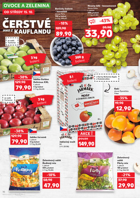 Kaufland 15.10. - 21.10. - Kaufland - Příbram