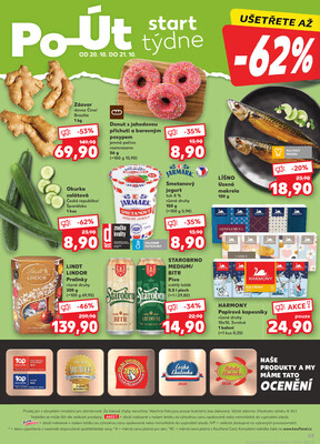 Kaufland 15.10. - 21.10. - Kaufland - Příbram