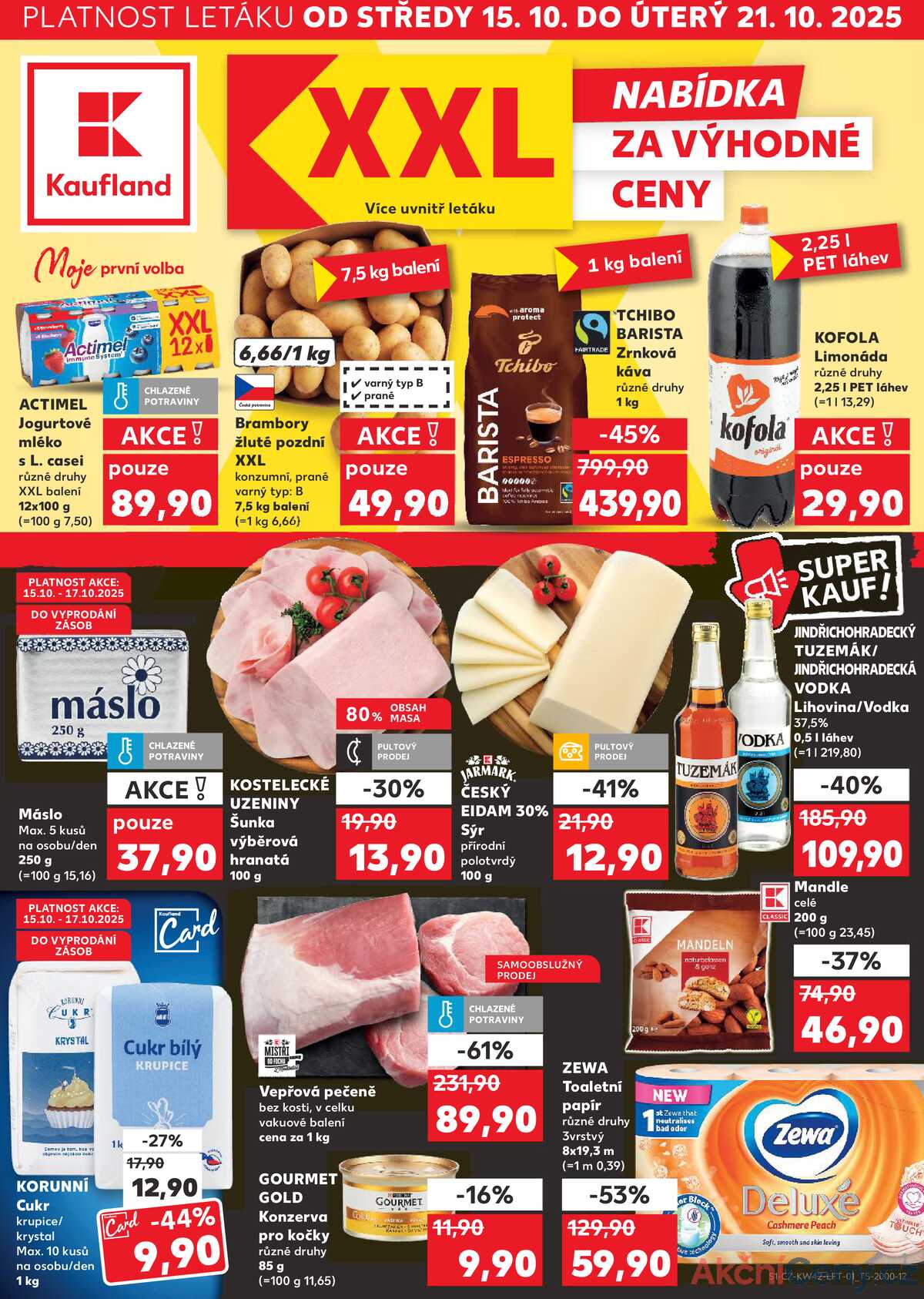 Kaufland 15.10. - 21.10. - Kaufland - Hodonín (Konečná) strana 1