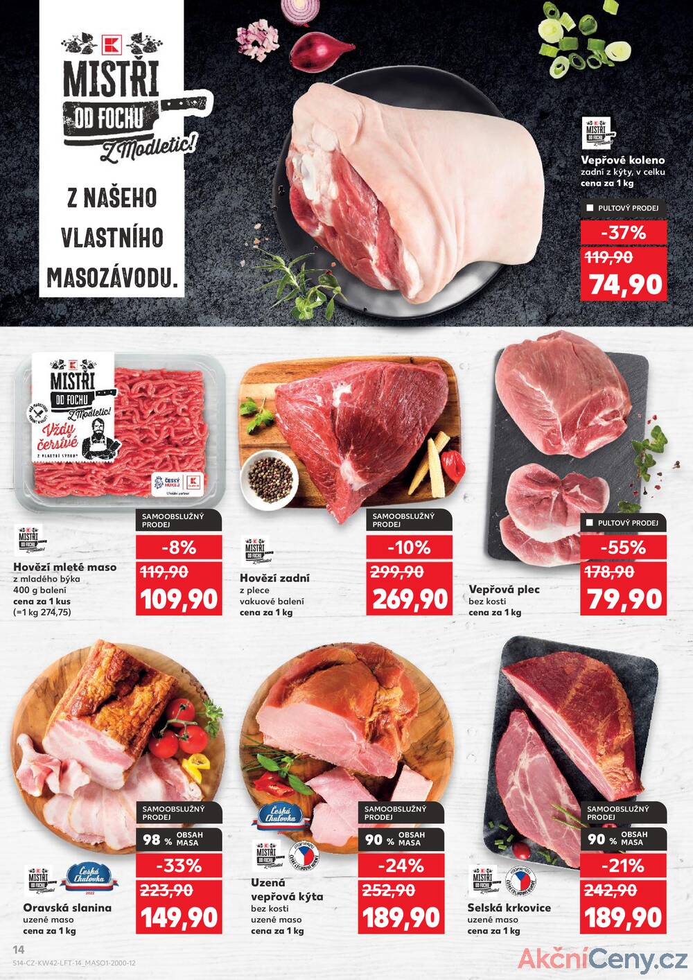 Leták Kaufland - Kaufland 15.10. - 21.10. - Kaufland - Orlová - strana 14
