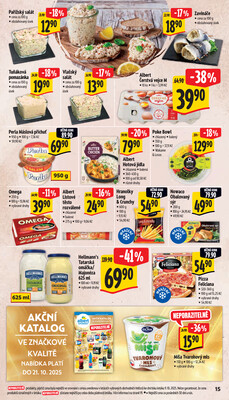 Albert Supermarket od 15.10. do 21.10.2025