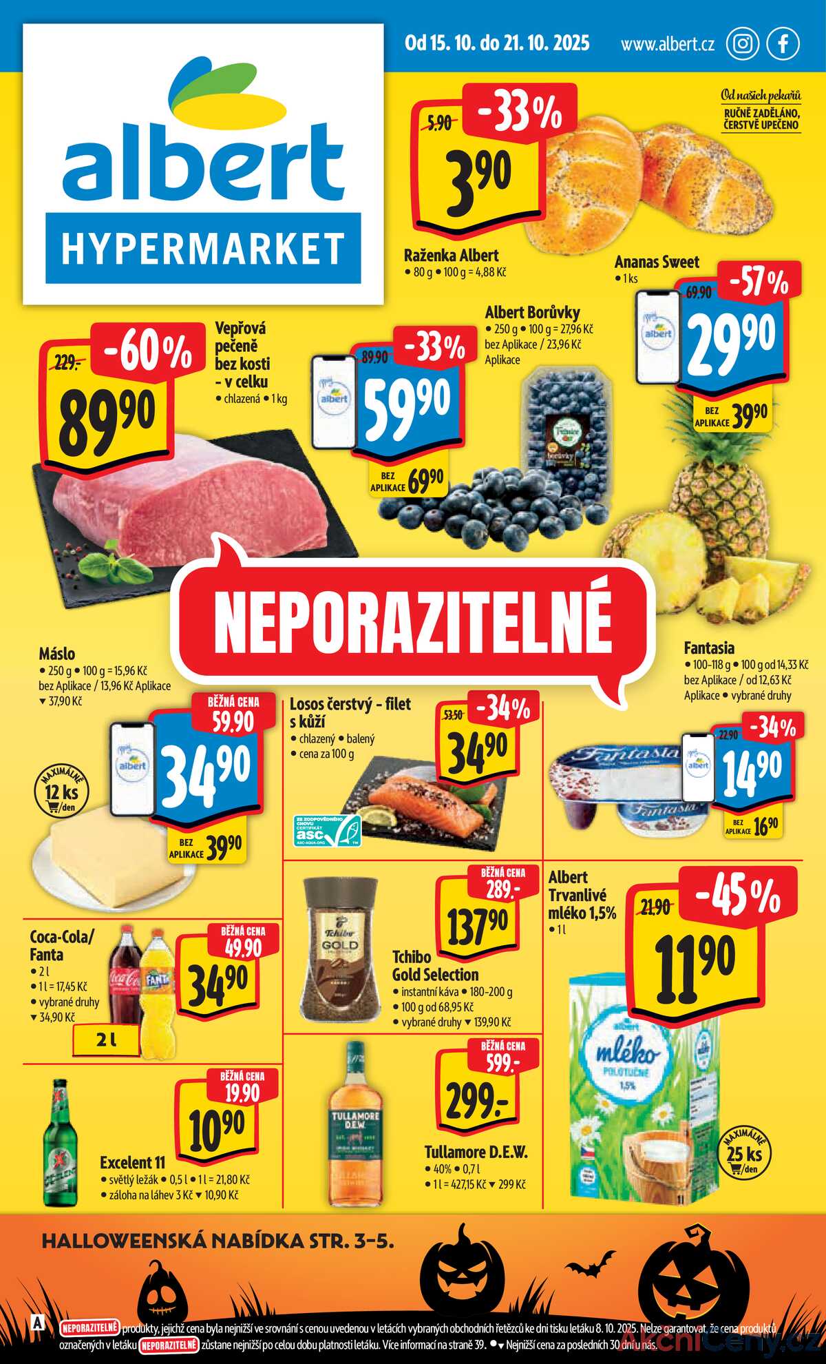 Albert  Hypermarket od 15.10. do 21.10.2025 strana 1