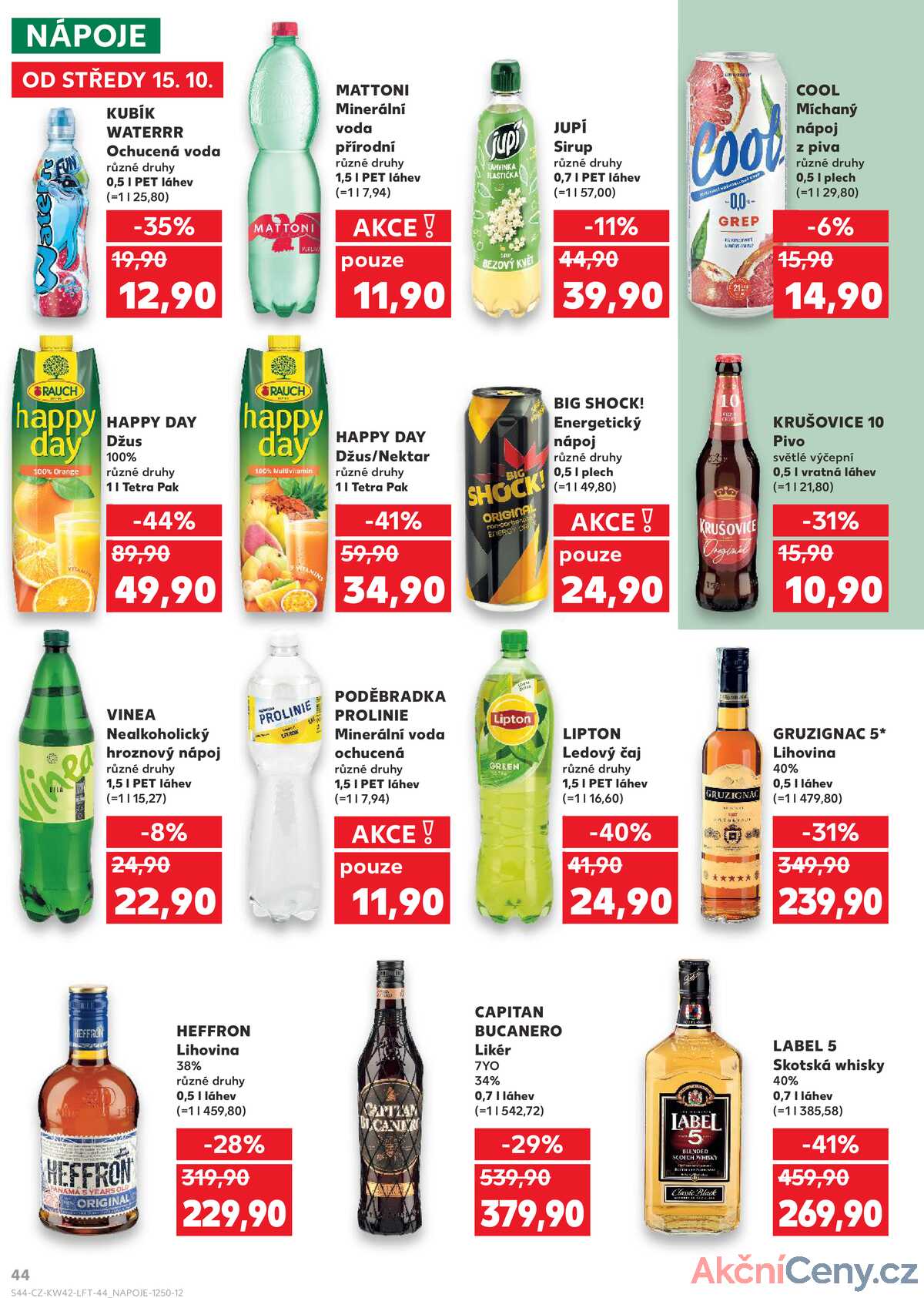 Kaufland 15.10. - 21.10. - Kaufland - Litvínov strana 44