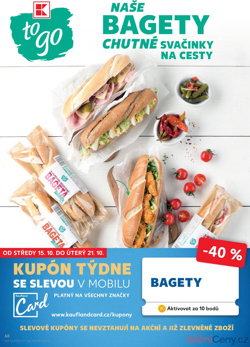 Leták Kaufland - Kaufland 15.10. - 21.10. - Kaufland - Znojmo (Dukelských bojovníků) - strana 68