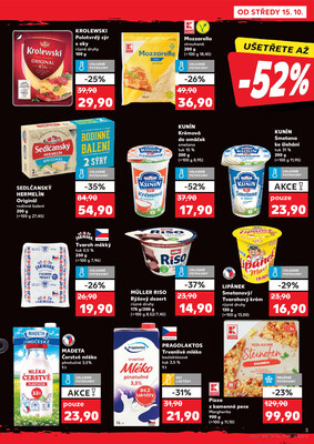 Kaufland 15.10. - 21.10. - Kaufland - Znojmo (Dukelských bojovníků)