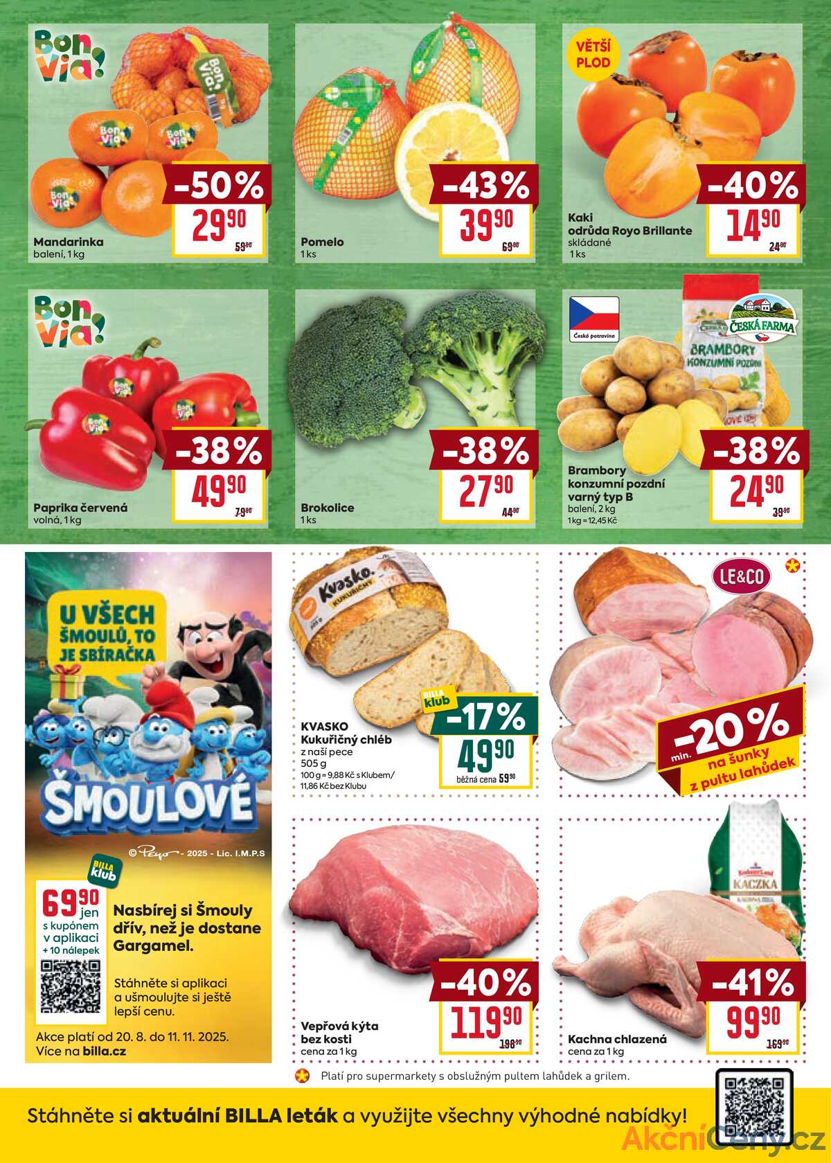 Billa malý leták od 15.10. do 21.10.2025 strana 2