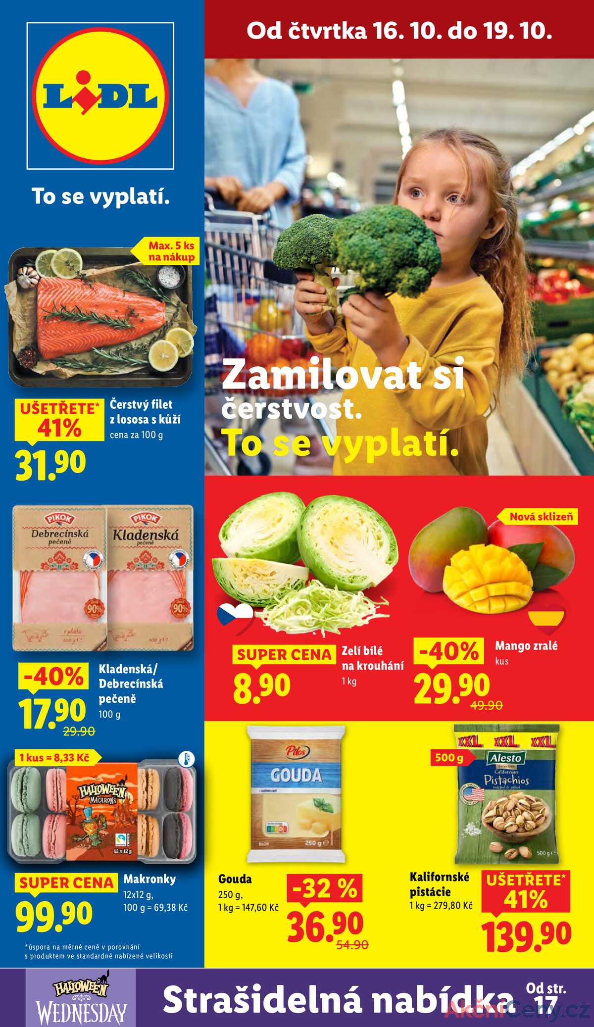 Lidl Čtvrtek od 16.10. do 19.10.2025 strana 1