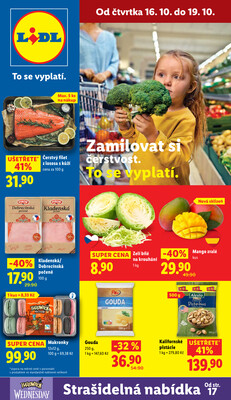 Lidl Čtvrtek od 16.10. do 19.10.2025