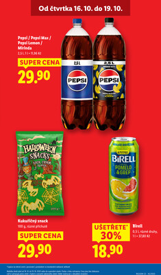 Lidl Čtvrtek od 16.10. do 19.10.2025
