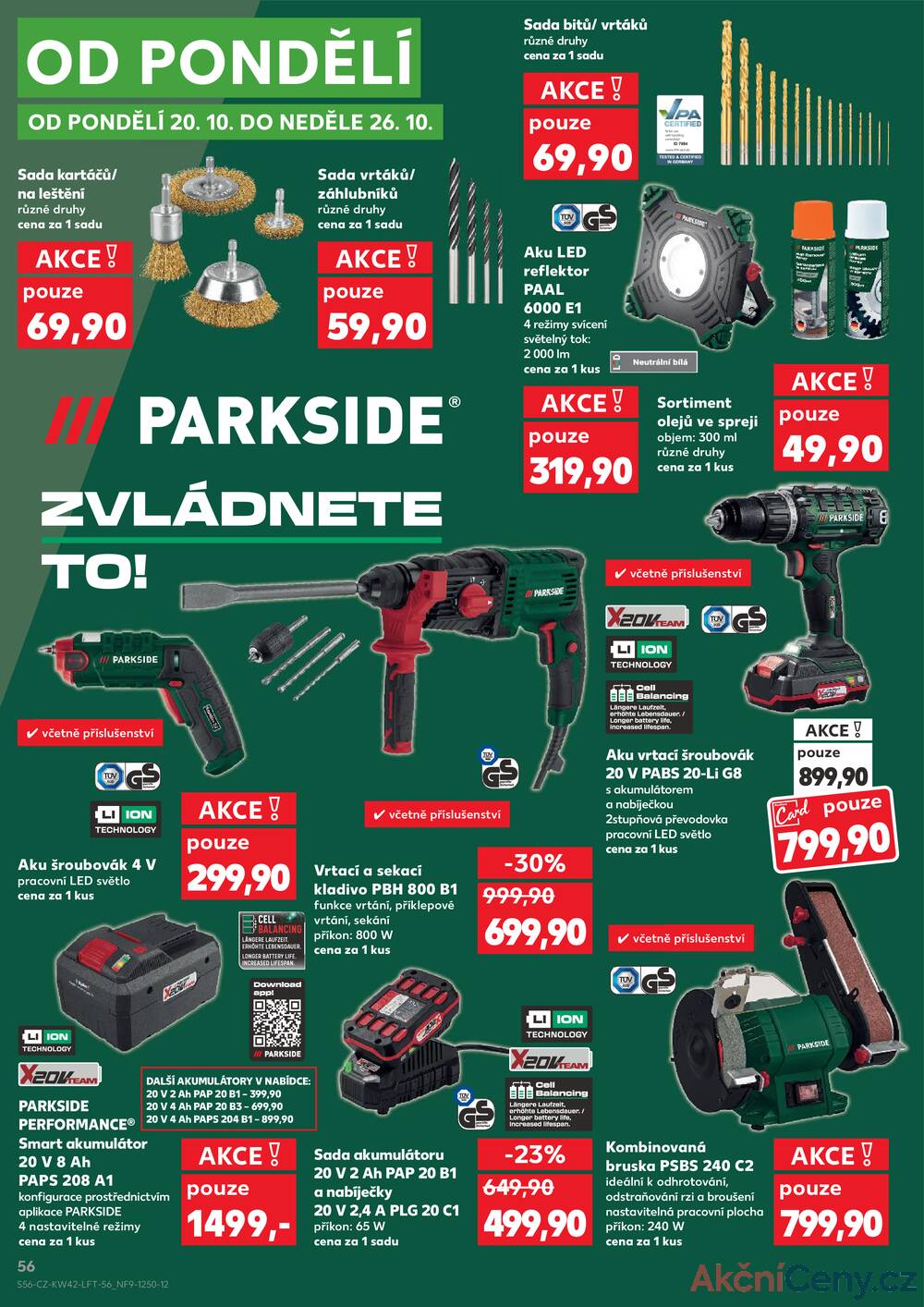 Leták Kaufland - Kaufland 15.10. - 21.10. - Kaufland - Pelhřimov - strana 56