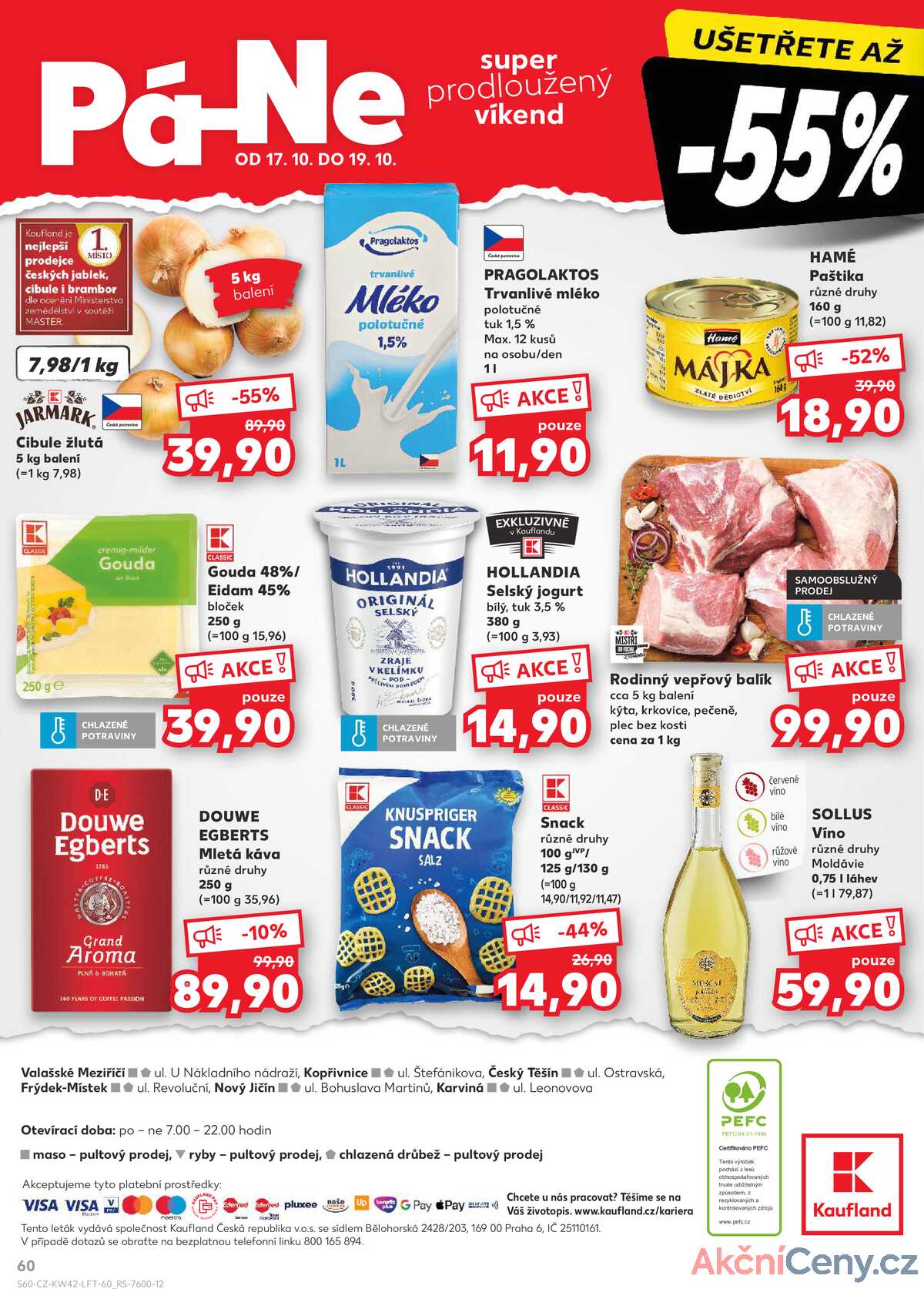Kaufland 15.10. - 21.10. - Kaufland - Český Těšín strana 60