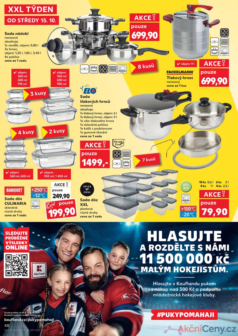 Leták Kaufland - Kaufland 15.10. - 21.10. - Kaufland Moravská Třebová - strana 48