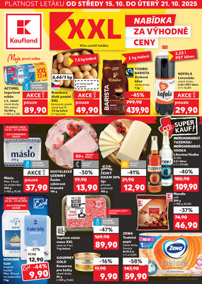 Leták Kaufland 15.10. - 21.10. - Kaufland Moravská Třebová