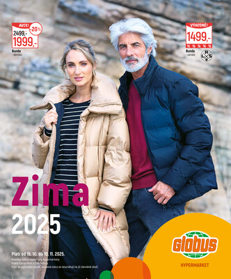 Akční leták Globus 15.10. - 10.11.2025 - Globus Praha - Čakovice