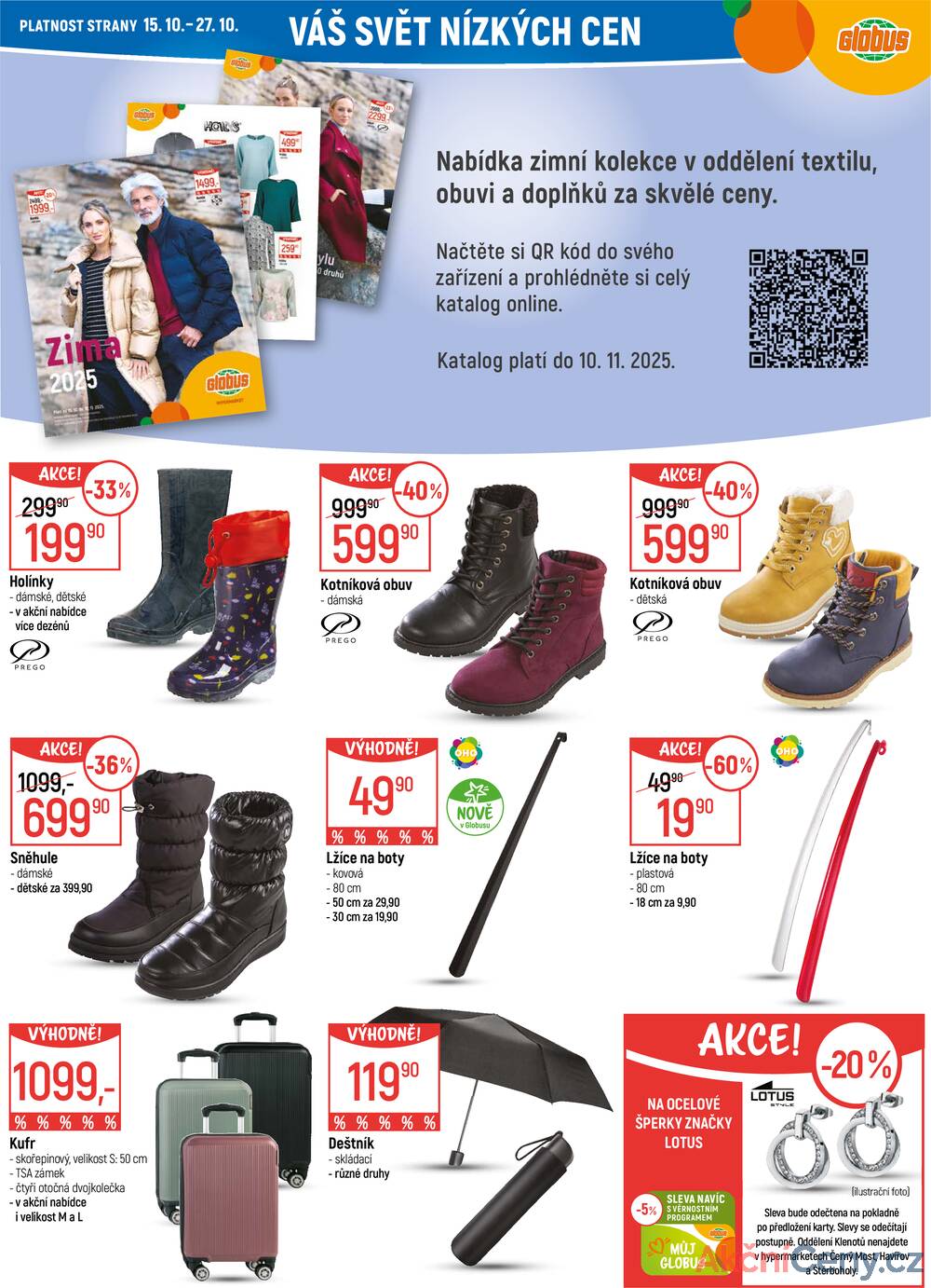 Leták Globus - Akční leták Globus 15.10. - 21.10.2025 - Globus Chomutov - strana 35