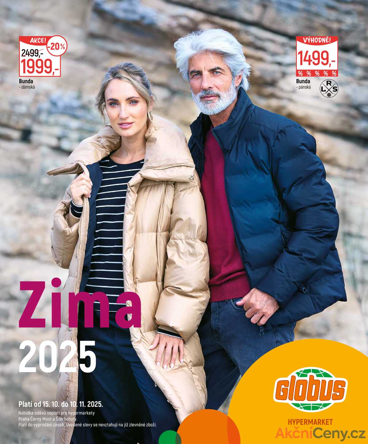 Akční leták Globus 15.10. - 10.11.2025 - Globus Liberec strana 1