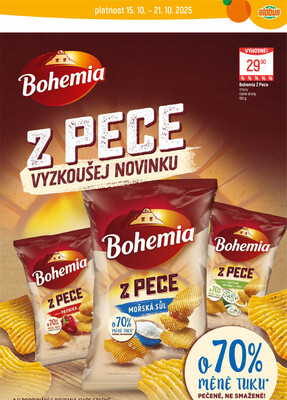 Akční leták Globus 15.10. - 21.10.2025 - Globus Chotíkov u Plzně