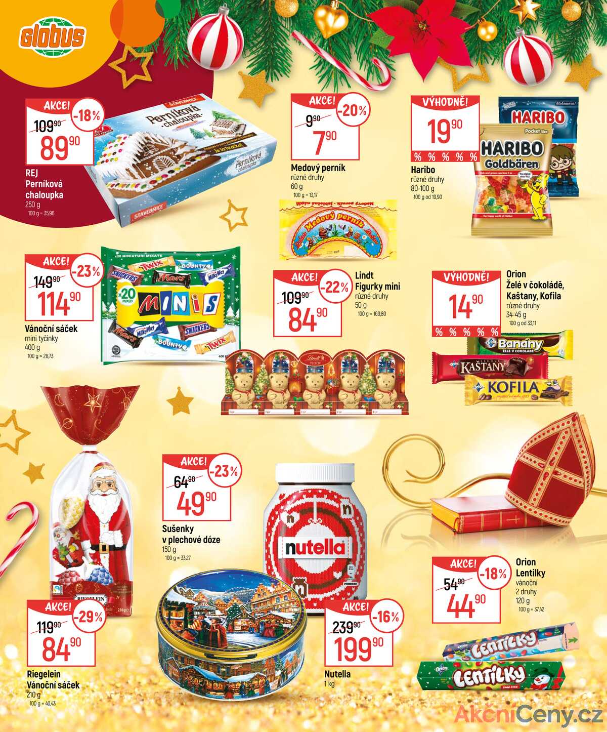 Akční leták Globus 15.10. - 5.12.2025 - Globus Brno Ivanovice strana 6