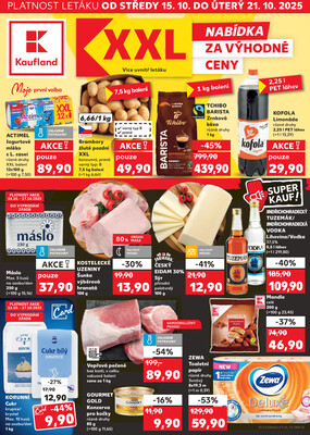 Kaufland 15.10. - 21.10. - Kaufland - Pardubice (Bělehradská)