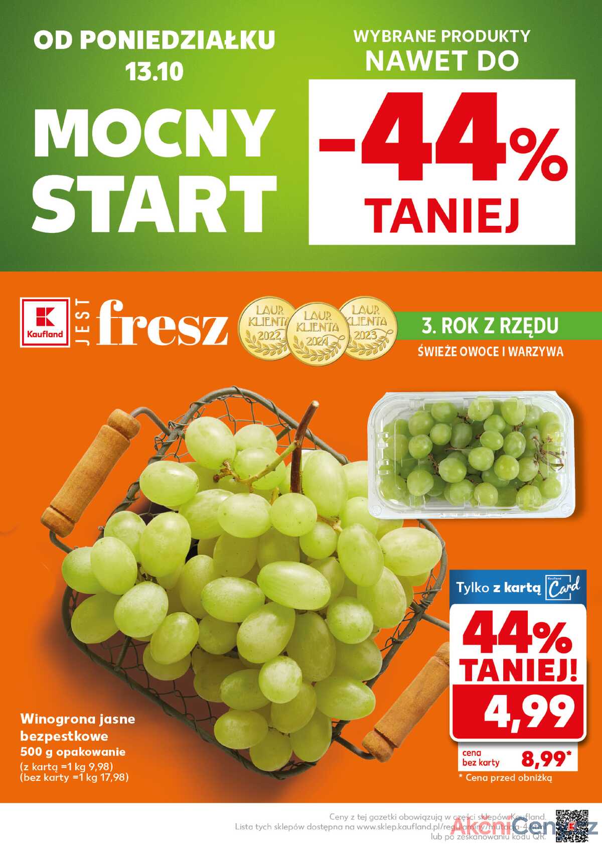 Leták Kaufland Polsko 13.10.-15.10.2025 - Silný start strana 2