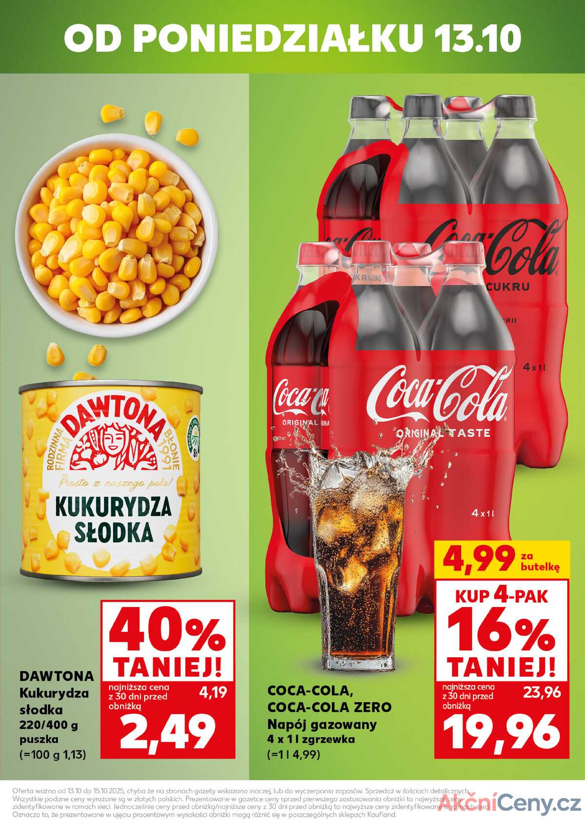 Leták Kaufland Polsko 13.10.-15.10.2025 - Silný start strana 3