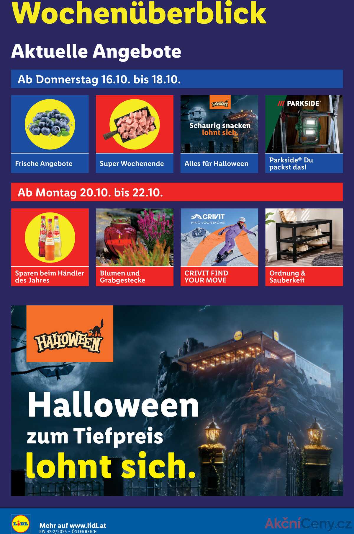 Leták Lidl Rakousko 16.10.-22.10.2025 strana 2
