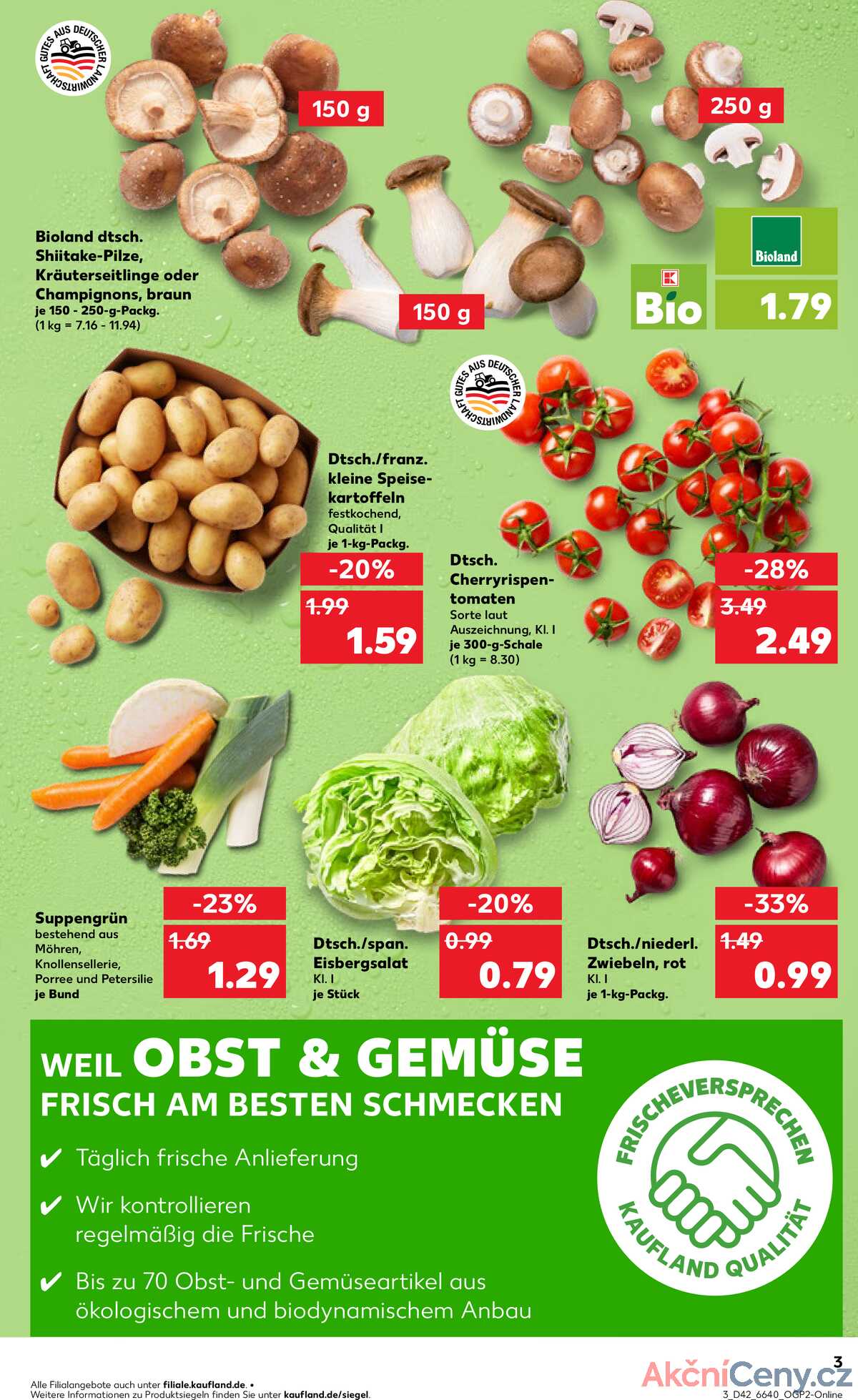 Leták Kaufland Německo 16.10.-22.10.2025 strana 3