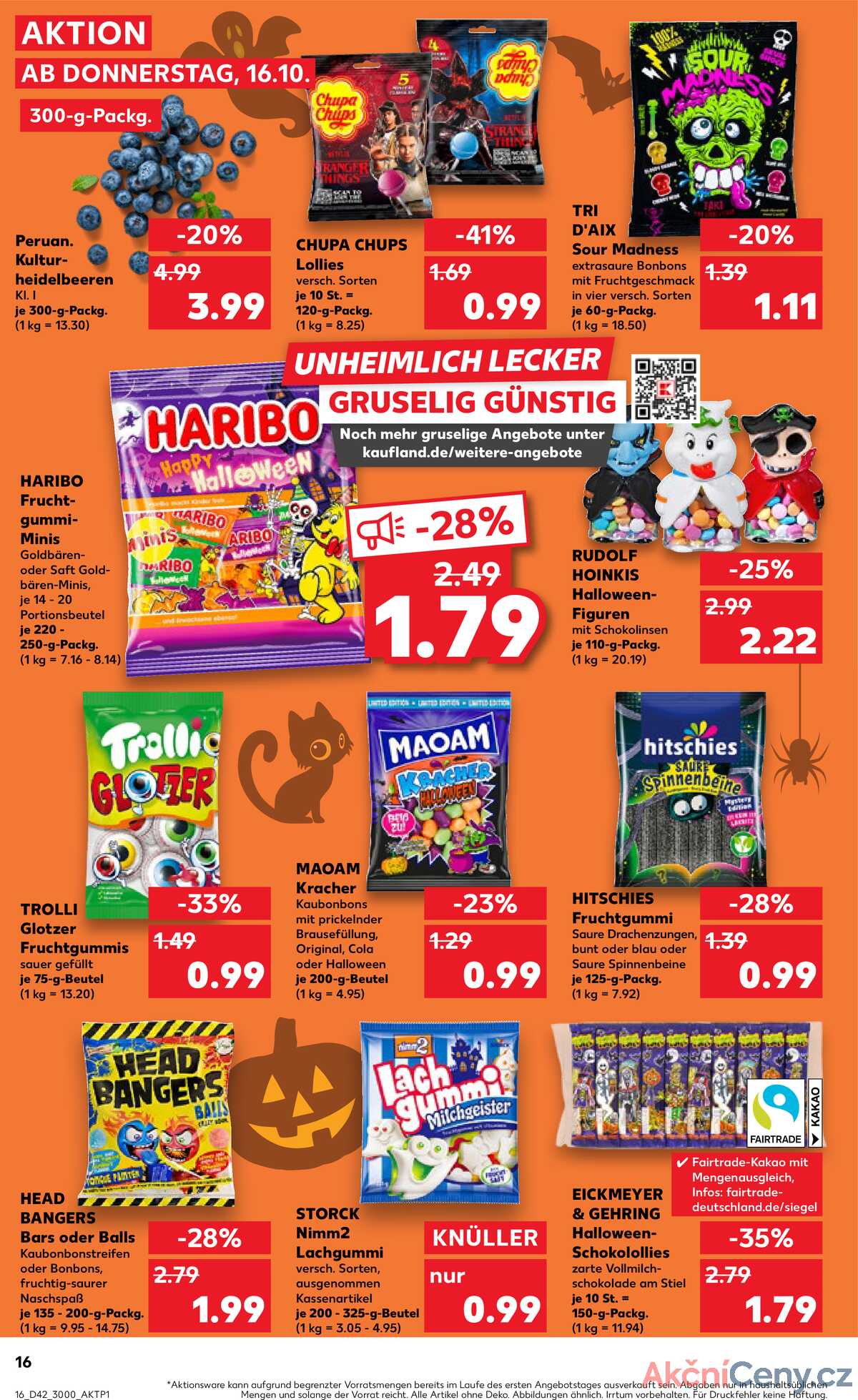 Leták Kaufland Německo 16.10.-22.10.2025 strana 16