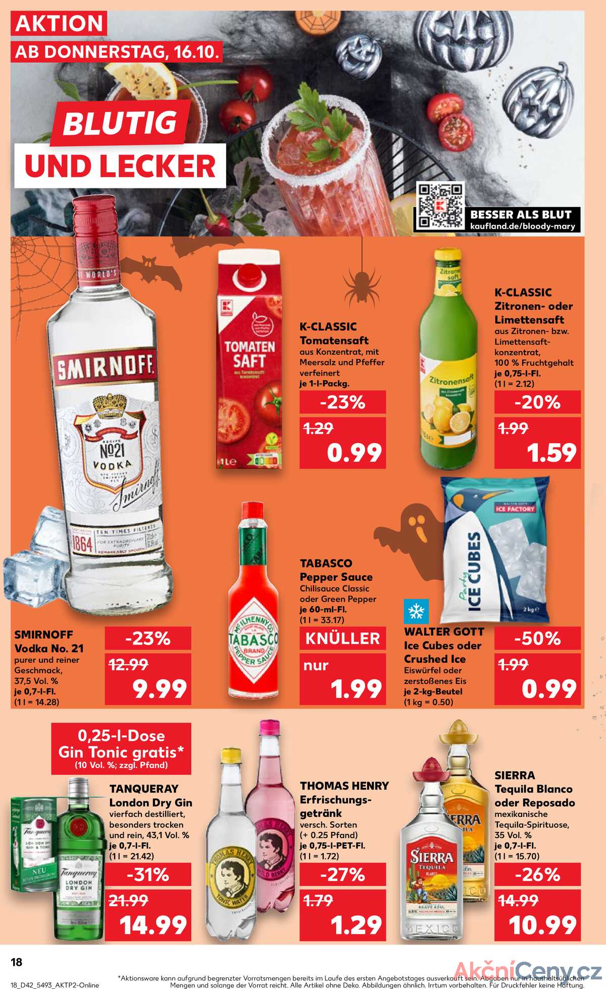Leták Kaufland Německo 16.10.-22.10.2025 strana 18