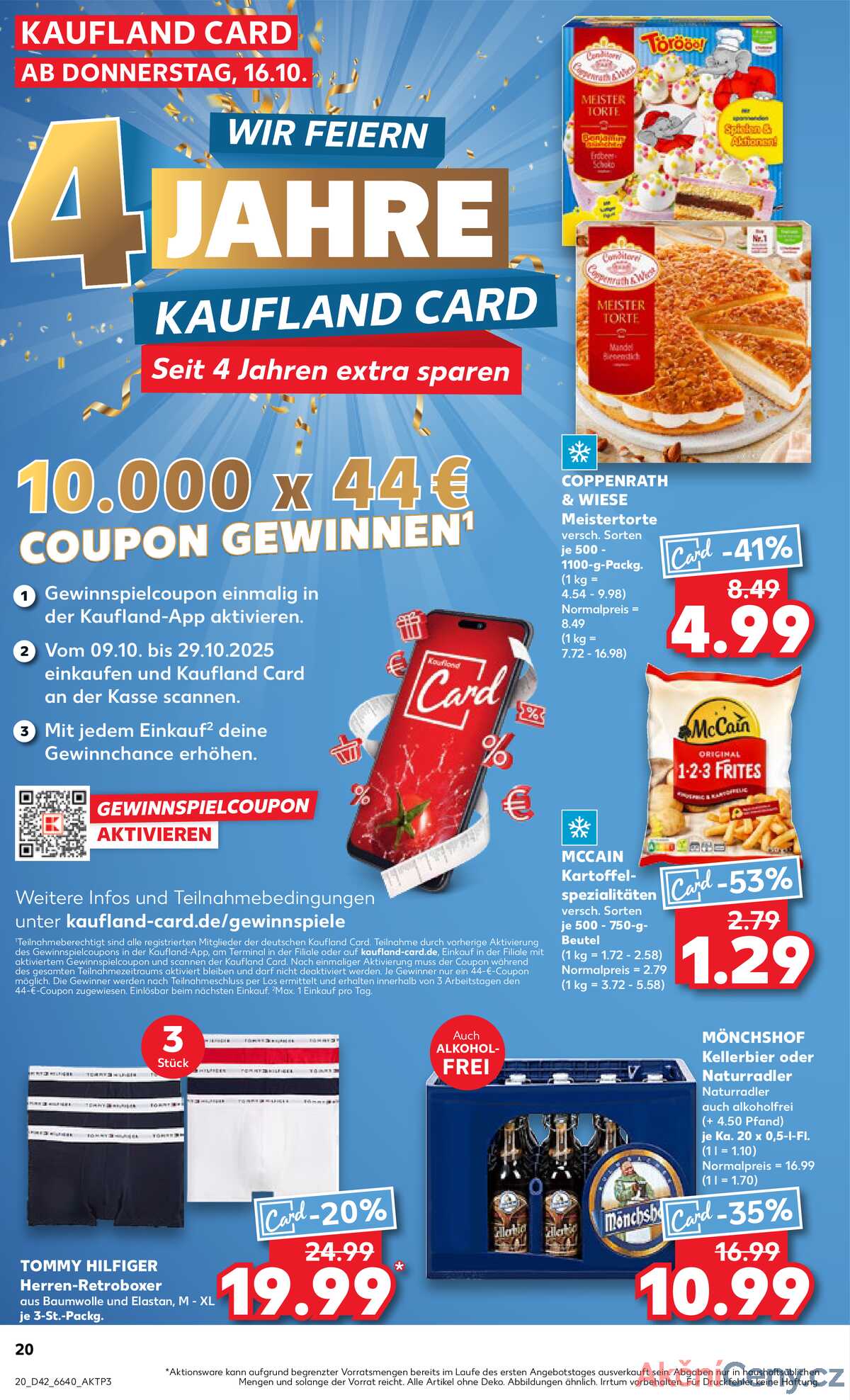 Leták Kaufland Německo 16.10.-22.10.2025 strana 20