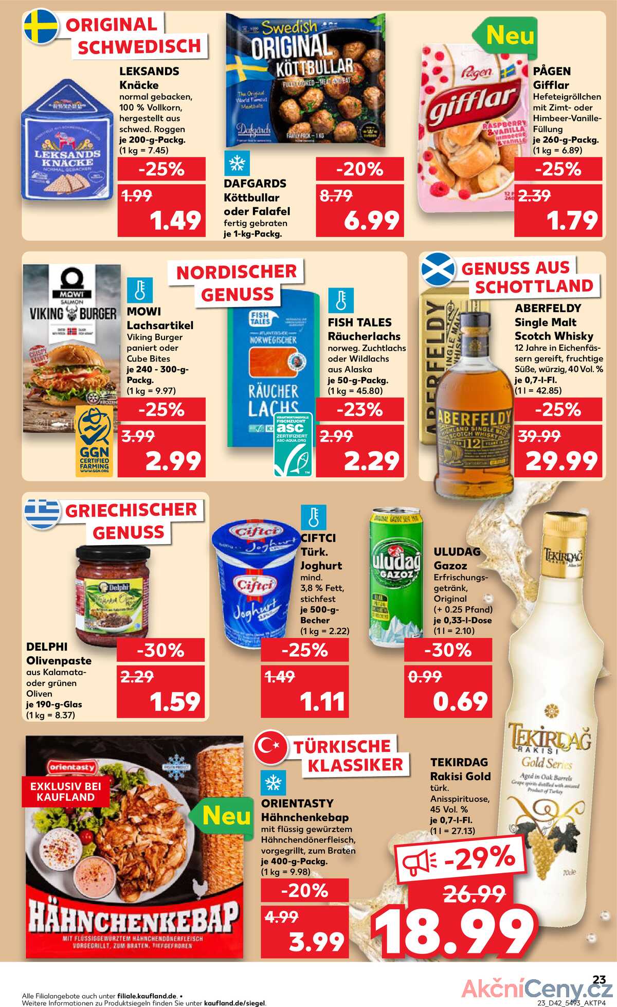 Leták Kaufland Německo 16.10.-22.10.2025 strana 23