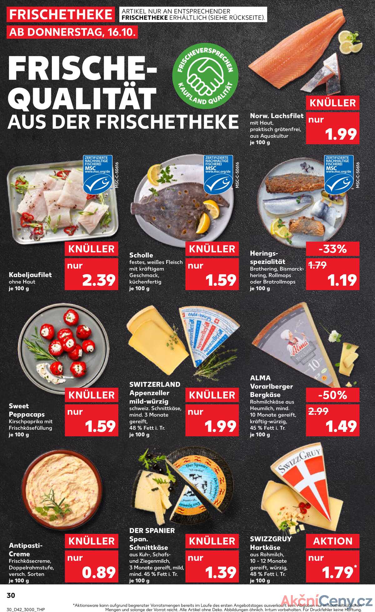 Leták Kaufland Německo 16.10.-22.10.2025 strana 30